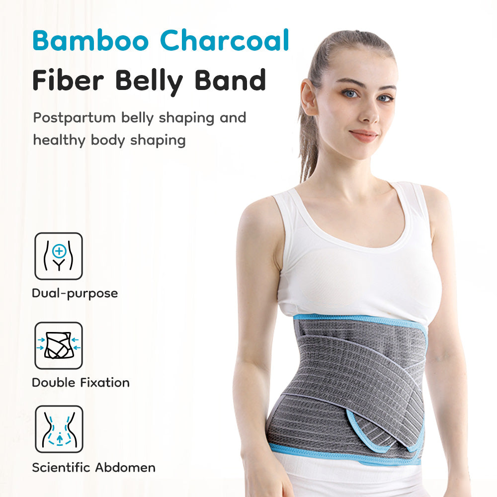 Đai đỡ ​​bụng bằng sợi than tre - SFD03