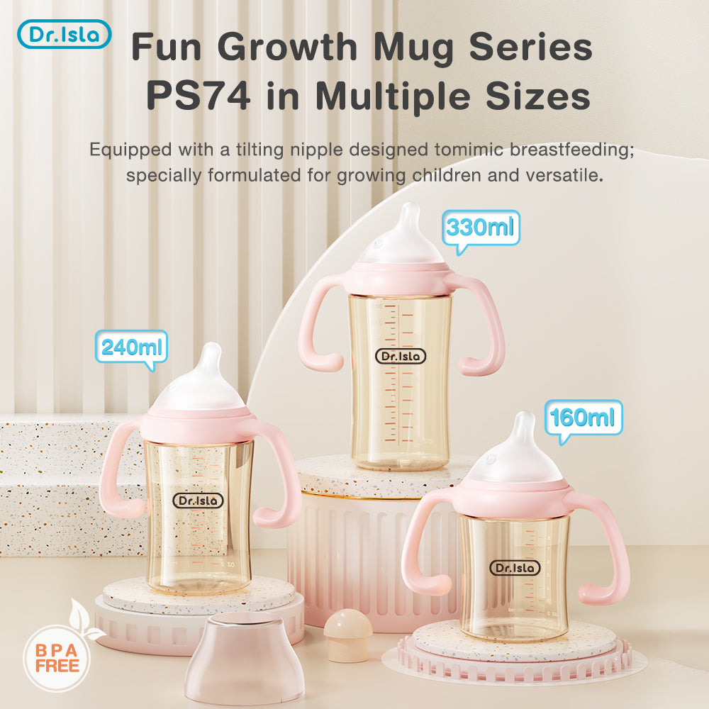 Bình sữa góc cạnh PPSU - PS74