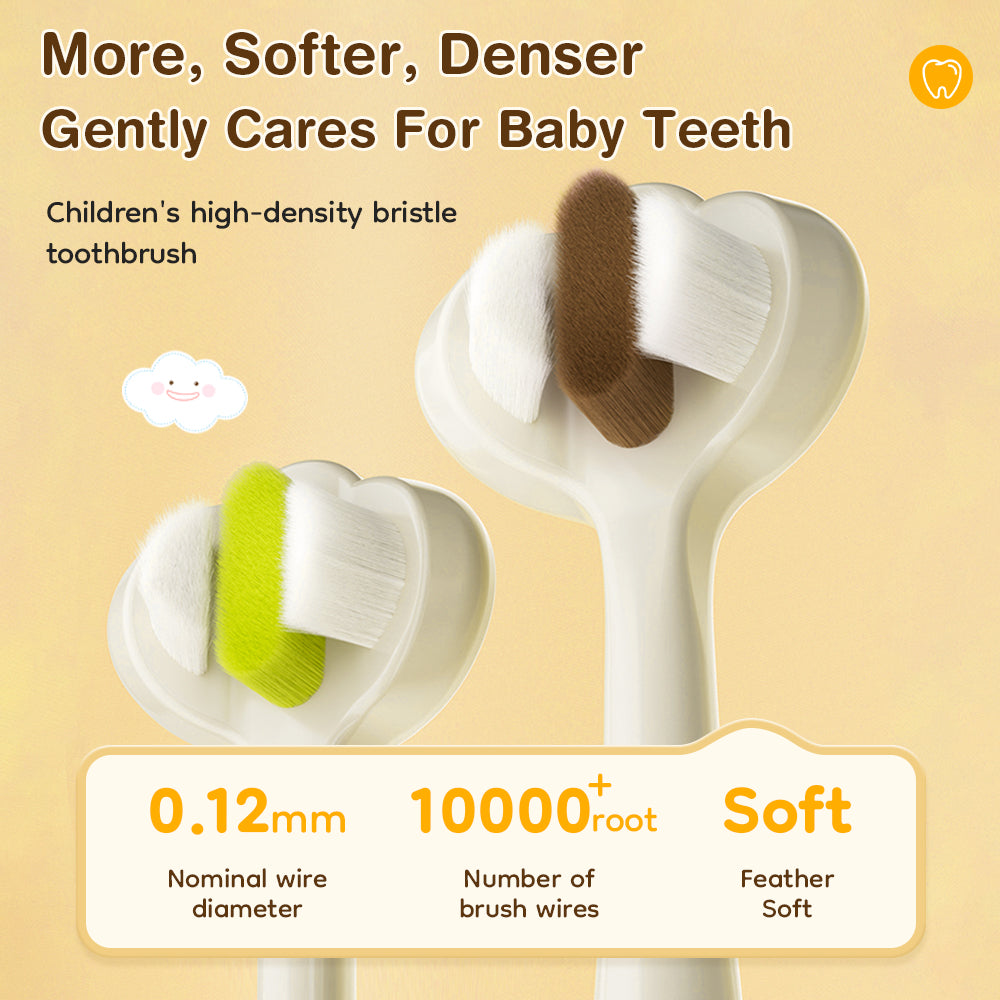 3-sided Kids Soft Brush - BT12