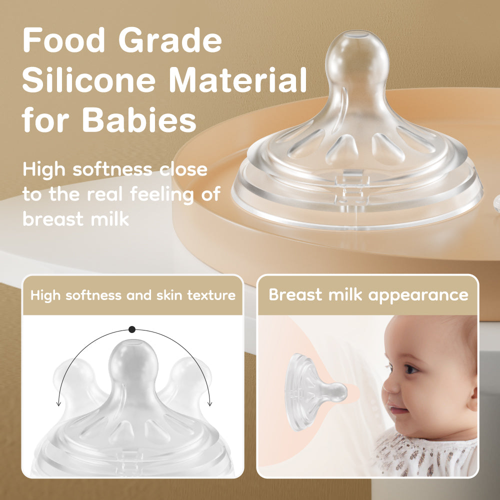 BPA Free & BPS Free Baby Bottle - PP15/PP24/PP33