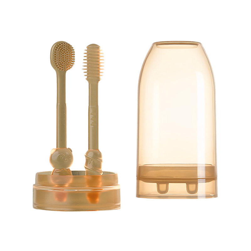 Baby Silicone Toothbrush Set - BY11