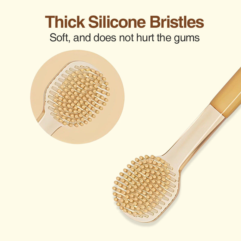 Bộ bàn chải đánh răng silicon cho bé
